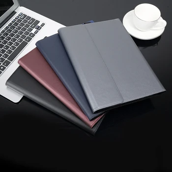 Notebook, Tablet Prípade pre Microsoft Surface Pro 3 4 5 6 Ísť PU Kožené Stojan, Kryt na Povrchu Pro 6 5 4 12.3