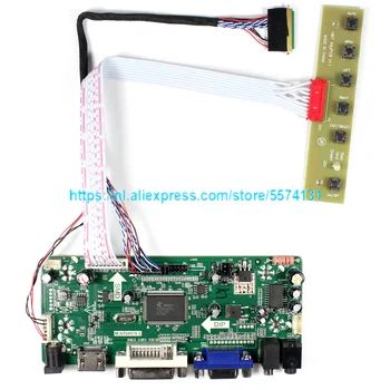 Ovládanie Dosky Monitora Držiak pre LP156WH3 (TL) (S1) LP156WH3-TLS1 HDMI + DVI + VGA LCD LED displej Regulátora Rada Ovládač