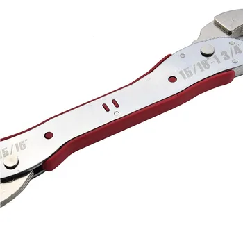 Nastaviteľné Magic Kľúča Multi-funkčný Účel Kľúč Nástroje 9-45mm, Univerzálny Kľúč Rúry Domov ručného Náradia Rýchle Prichytenie Uchopenie