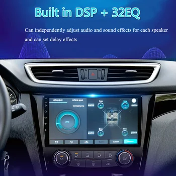 2 din 8 core android 10 autorádia auto stereo pre Toyota pôdy cruiser prado 120 2004-2009 navigácia GPS, DVD Multimediálny Prehrávač