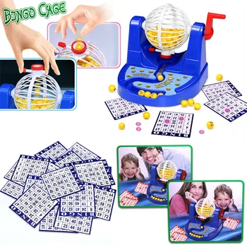 Lotérie Stroj Čerpať Stroj Party Bingo Hry Lucky Balls Hre Loto Hra Juego de Bingo Rodinnú oslavu Deti Hra Vzdelávacie Hračka