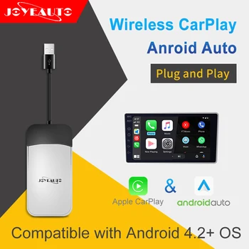 JoyeAuto Android Auto Wireless Apple Carplay USB Dongle IOS Airplay Android Auto Jednotky Zrkadlo Inteligentné Prepojenie Navigácie TV Príslušenstvo