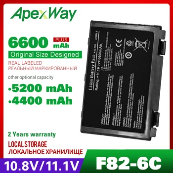 ApexWay 11.1 V Notebooku Batérie pre Asus a32-f82 a32-f52 a32 f82 F52 k50ij k50 K51 k50ab k40in k50id k50ij K40 k50in k60 k61 k70