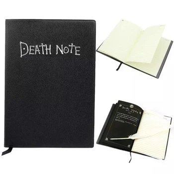 Zberateľské Death Note Notebook Škola Veľké Anime Témy Pierko Pero Vestník Death Note Pad pre Dar a Úlohu Hrá