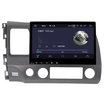Quad core Android 9.1 Auto Stereo Smart Multimediálne DVD Prehrávač, GPS pre Honda CIVIC 2006-2011 Audio rádio magnetofón vedúci jednotky