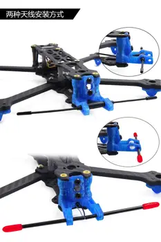3D Vytlačené Časť Antény Mount pre GEP-Mark4 GEP-Mark2 Rám Súprava RC Drone FPV Závodné RC Quadcopter Multirotor Príslušenstvo