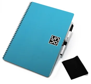 Notebook notebook opakovane 6 tabuľami vymazateľné A4 stretnutia brainstormings kreslenie organizátor poznámkový blok