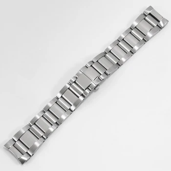 316L Nerezovej Ocele watchbands 23 mm strieborný náramok Arc rozhrania popruh Výmenu pásu pre W71000 series príslušenstvo hodinky