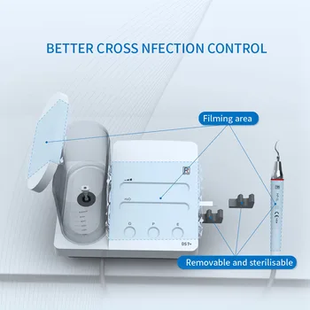 MaxPiezo7+ Dental Ultrazvukové Piezoelektrické Scaler Smart Touch Panel Fľaša Na Vodu Pre Periodontics Endo Škálovanie, Bielenie Zubov, Nástroj, Tosi