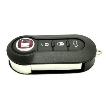 Datong World Auto Diaľkové Tlačidlo Pre Fiat 500 Doblo Qubo Grande Punto 2006-2013 Delphi BSI Systém 433.92 POŽIADAŤ PCF7946 Nahradiť Smart Key