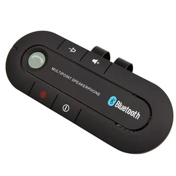 Viacbodové Odposluch 4.1+EDR Wireless Bluetooth Handsfree Súpravou do Auta MP3 Hudobný Prehrávač pre IPhone, Android Dropship Hot
