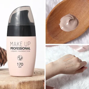 Profesionálny make-up 30ML Tvár Nadácie Krém Nepremokavé Dlho-trvajúce Korektor Kvapaliny Plné Pokrytie Matný Základný Make-Up