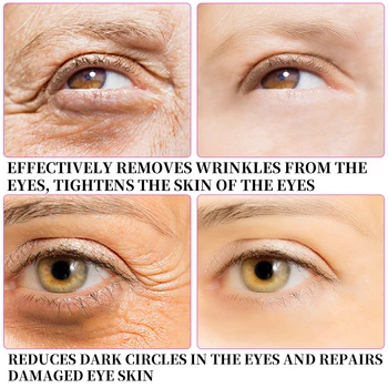 5packs Olivový Kolagénová Očná Maska na Tvár Starostlivosť o Pleť Hexapeptide Spevnenie Anti Aging Eye Taška Tmavé Kruhy, Opuchy na Starostlivosť o Oči