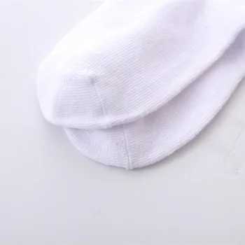 Deti Deti Ponožky Chlapci Dievčatá Čisto Biele Ponožky Bavlny, Mäkké Ponožky Batoľa Novorodenca Babys Voľné Pohodlné Ponožky 2-12 Rokov