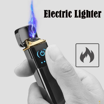 Roztomilý Elektrický Zapaľovač USB Flameless Plazma Nabíjateľná Dotykový Snímač Zapaľovače Fajčenie Príslušenstvo Chladné mini-aplikácie Dropship Dodávateľa