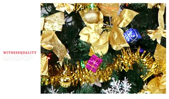 1.2 m Vianočný Strom Dekorácie Package 120 cm Vianočné Dekorácie pre Domov Vianočné Dediny Deti Stromček, Ozdoby