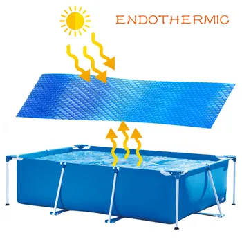 Zastrešenie Chránič Nohy Nad Zemou, Modrá Ochrany Bazén bazén kryt 220 cm x 150 cm, Chránič
