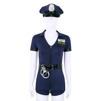 Sexy Žena Policajt, Policajt Jednotné Policewomen Halloween Kostým Pre Dospelých Žien Polícia Cosplay Maškarný