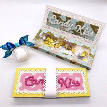 KSCRAFT Chocalate Bar Candy Box Rezanie Kovov Zomrie Šablón pre DIY Scrapbooking/foto album Dekoratívne Razba DIY Papier Karty