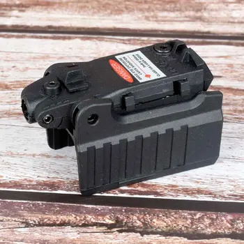 Taktické Red Dot laserový Zameriavač Priestor pre Airsoft KWA VÝZNAM Glock 17 22 23 25 27 28 43 Pištole Železa Zadný Pohľad