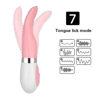 Jazyk Vibrátor pre ženy Pošvy Masturbator Upozorňuje Tesný Ústne Lízanie Stimulátor Klitorisu Erotické, Sexuálne Hračky pre Ženy