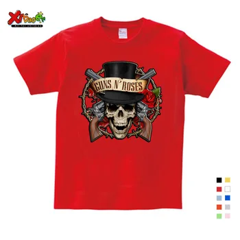 Guns N Roses T-shirt 2020 Fashion New Rock Chlapec Dievča Dieťa T-shirts Lete Lumbálna Deti T Tričko Polyester Deti Topy Tees 6T