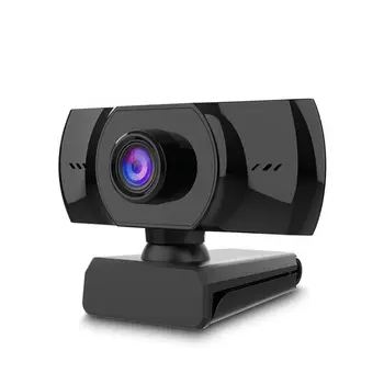 1080P HD Webkamera S Mikrofónom Statív Otočná PC Desktop Web Kamera Cam Mini Počítač Webkameru Cam Video Nahrávanie Práce automatické Zaostrovanie