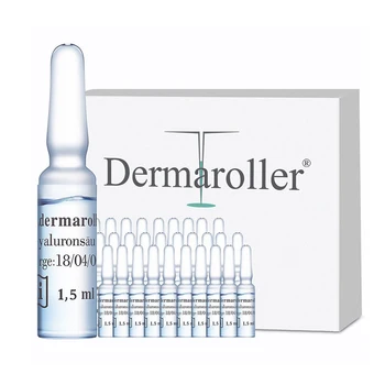 Dermaroller Hyaluroic Kyseliny v Sére 0,35 Percent Ampulka 1,5 ml, 1 x 30 kusov Tvár Sérum Hydratačný Zubov