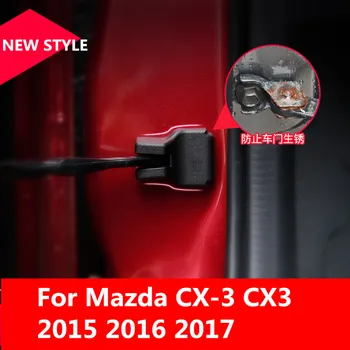 Pre Mazda CX-3 CX3 2016 2017 Obmedzovač Auto Nepremokavé Dverí Zamky Ochranný Kryt Vodotesný a povrch auta styling