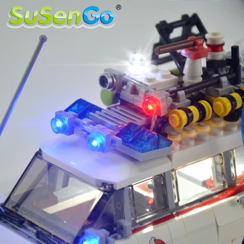 SuSenGo LED Svetla Kit Pre 21108 Ghostbusters Ecto-1