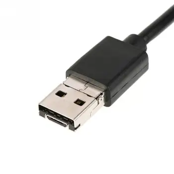 OTG USB Endoskop 3 v 1 Nepremokavé 6-Led USB Endoskop Borescope Inšpekcie Fotoaparát 5M pre Android s malý háčik