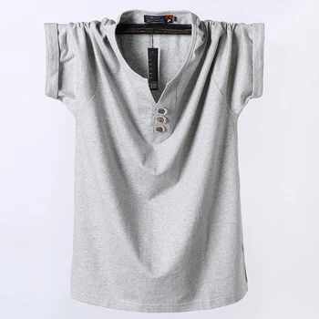 Letné Čínsky štýl, veľkosť bavlna T-shirt úsek tenké časti plus veľkosť tukových voľné pol-rukávy 8XL 7XL 6XL 5XL