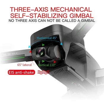 Drone SG906 MAX/PRO/PRO2 Zviera 2 GPS 3-Os Gimbal 4K FPV 5G WIFI Dual Camera Profesionálne 50X Zoom Striedavé Quadcopter VS F11