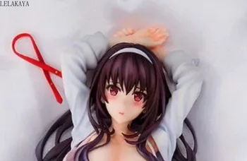 Saenai Hrdinka Č Sodatekata 23 cm Hot Japonskom Anime Akcie Obrázok Kasumigaoka Utaha Vankúš Ver. 1/7 PVC Sexy Dievča Model Úplne Nové
