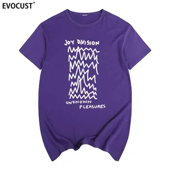 Joy Division Unknown Pleasures Post-Punkovej T-shirt Bavlna Mužov tričko Nové TEE TRIČKO Dámske unisex Móda