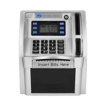 ATM prasiatko sporiteľne peniaze boxToys tirelire Deti Hovoriť ATM sporiteľne Vložiť Účty Ideálny pre Deti dropshipping