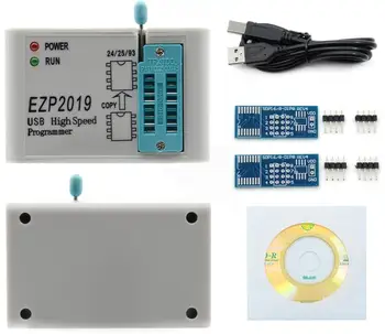 2020 Nové EZP2019+ High Speed USB SPI Programátor Lepšie ako EZP2013 EZP2010 2011Support 24 25 26 93 25 EEPROM, Flash Bios