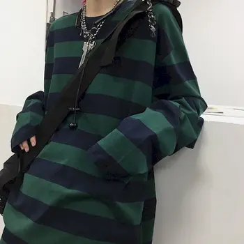 Punk T Shirt Ženy Tričko Streetwear Košele Japonský Pár Oblečenie Kawaii Plus Veľkosť Ženy Dámske Oblečenie S Dlhým Rukávom Gotický