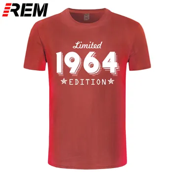 1964 Limited Edition Gold Design pánske Čierne TRIČKO Cool Bežné pride t shirt mužov Unisex Nové Módne tričko Voľné Veľkosť