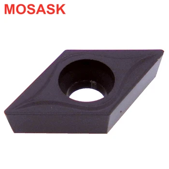 MOSASK DCMT Dosky DCMT070204 ZC2315 Spracovanie Ocele CNC Sústruhu Nástroj Sústružnícke Nože z Karbidu Volfrámu Vložky