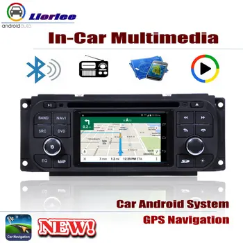 Autorádio DVD Prehrávač, GPS Navigáciu Pre Jeep Liberty 2002-2007 Android HD Displayer Systém Audio-Video, Stereo V Dash Vedúci Jednotky