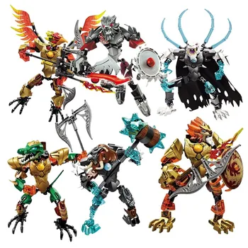 2021 Nové Super Chima Bionicle Heroes Robot Stavebným Hračky, Darčeky Akcie Obrázok Kompatibilný S Lepining Chimaed Cragger