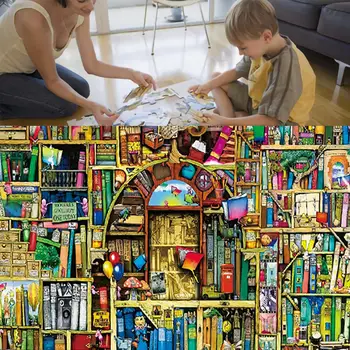 Regálové Puzzle 1000 Kusov Dospelých Puzzle Drevené Dieťa Hračky Puzzle Skladačka Pre Deti, Vzdelávacie Hračky Dary