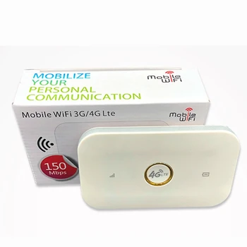4G LTE MIFI Bezdrôtový Smerovač 150Mbps Mobile WiFi 1500MAh, Wifi, Mobilný Hotspot 3G, 4G Router s Slot Karty SIM