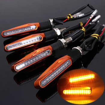 Pre suzuki suzuki vz 800 marauder / marauder vz800 Motocykel Zase Signálneho Svetla Flexibilné 12 LED Indikátory Blinkers Flashers