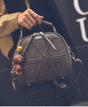 2016 nové kórejská verzia šitie ženské módne kabelky ramenní taška Messenger taška