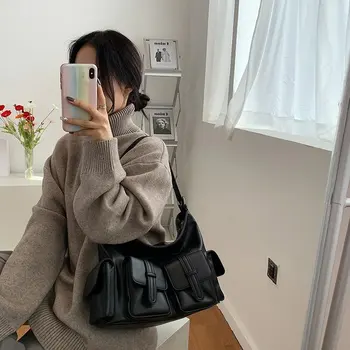 2021 nový trend veľkú kapacitu tote bag luxusné dizajnér taška cez rameno módne multi-vrecko messenger taška značky ženy kabelka, taška