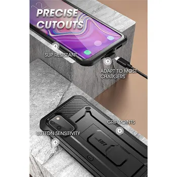 SUPCASE Pre Samsung Galaxy S20 5G Prípade (2020 Uvoľnenie) UB Pro Full-Telo, Kryt Závesu S vstavaným-in Screen Protector & Stojan