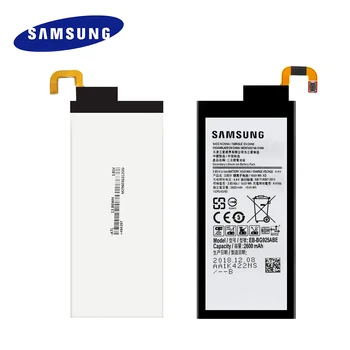 Original Samsung Batéria Pre Galaxy S6 okraji SM-G925 EB-BG925ABE mobilný telefón Nahradenie 2600MAH kontakty batérie akku Zadarmo Lode