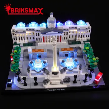 BriksMax Led Svetlo Do Auta Pre 21045 Architektúry na Trafalgar Square ，(NIE Zahŕňajú Modelu)